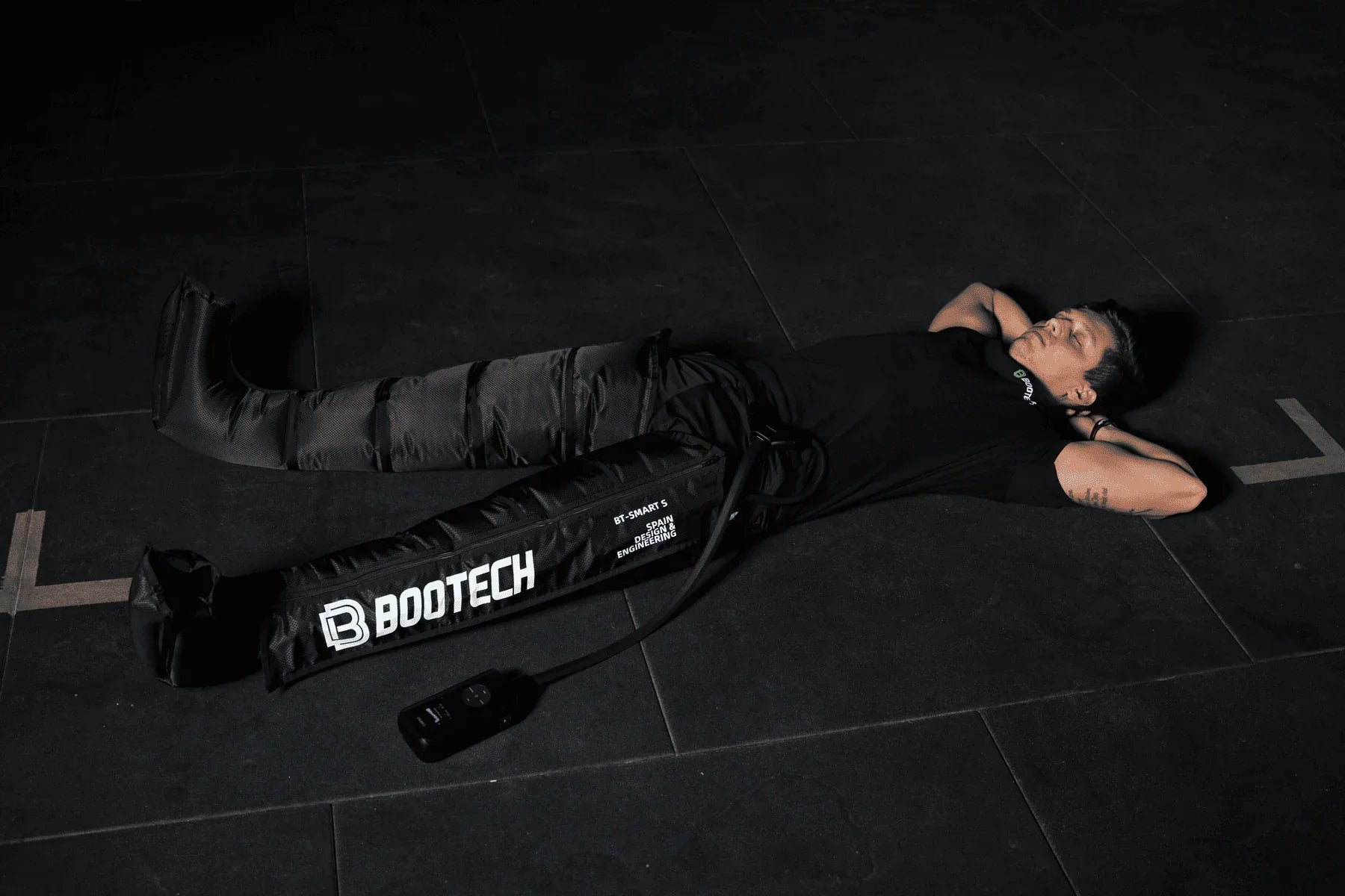 Presoterapia profesional para recuperación muscular y bienestar en casa con BOOTECH