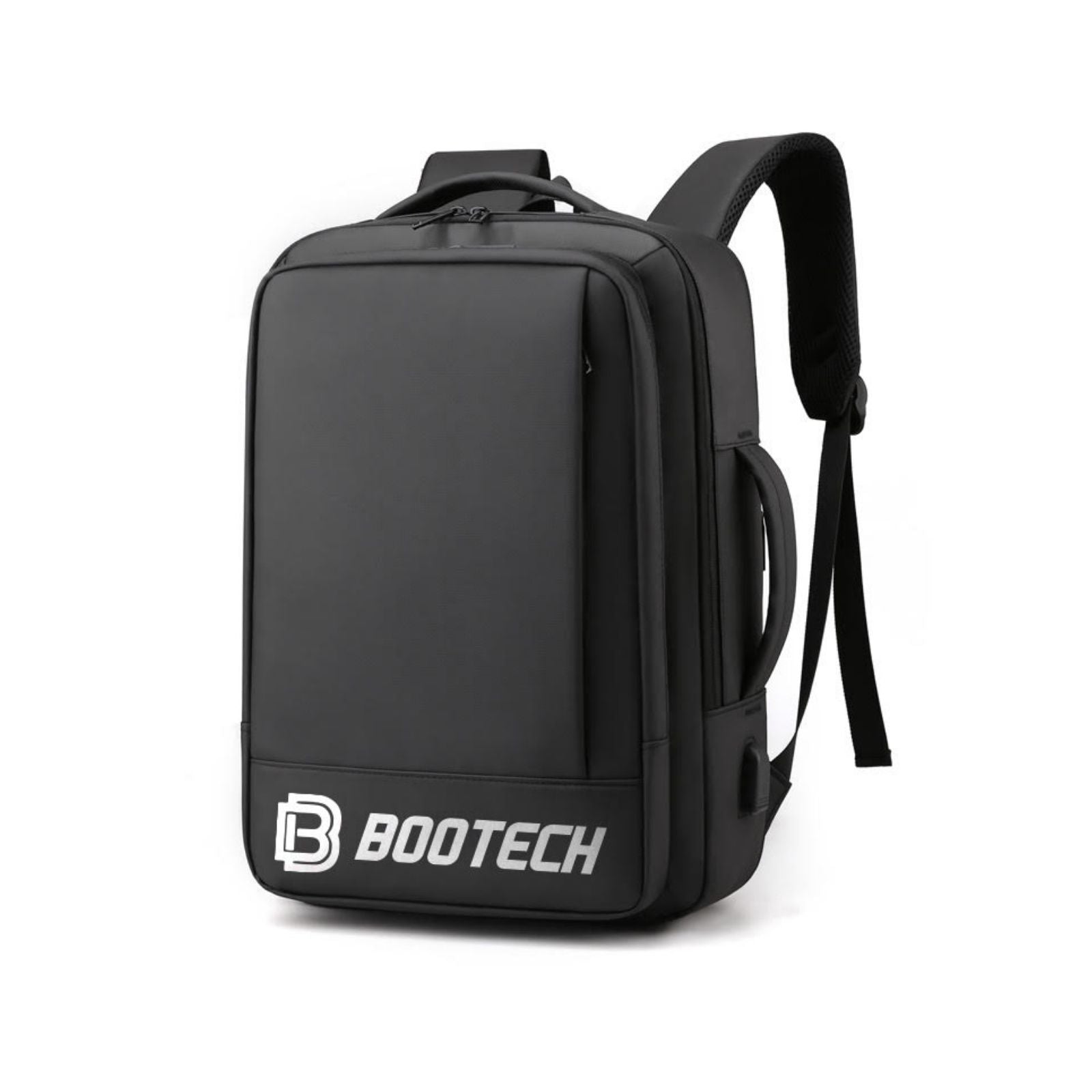 Bootech Mochila negra Bootech resistente, diseño moderno, ideal para ...
