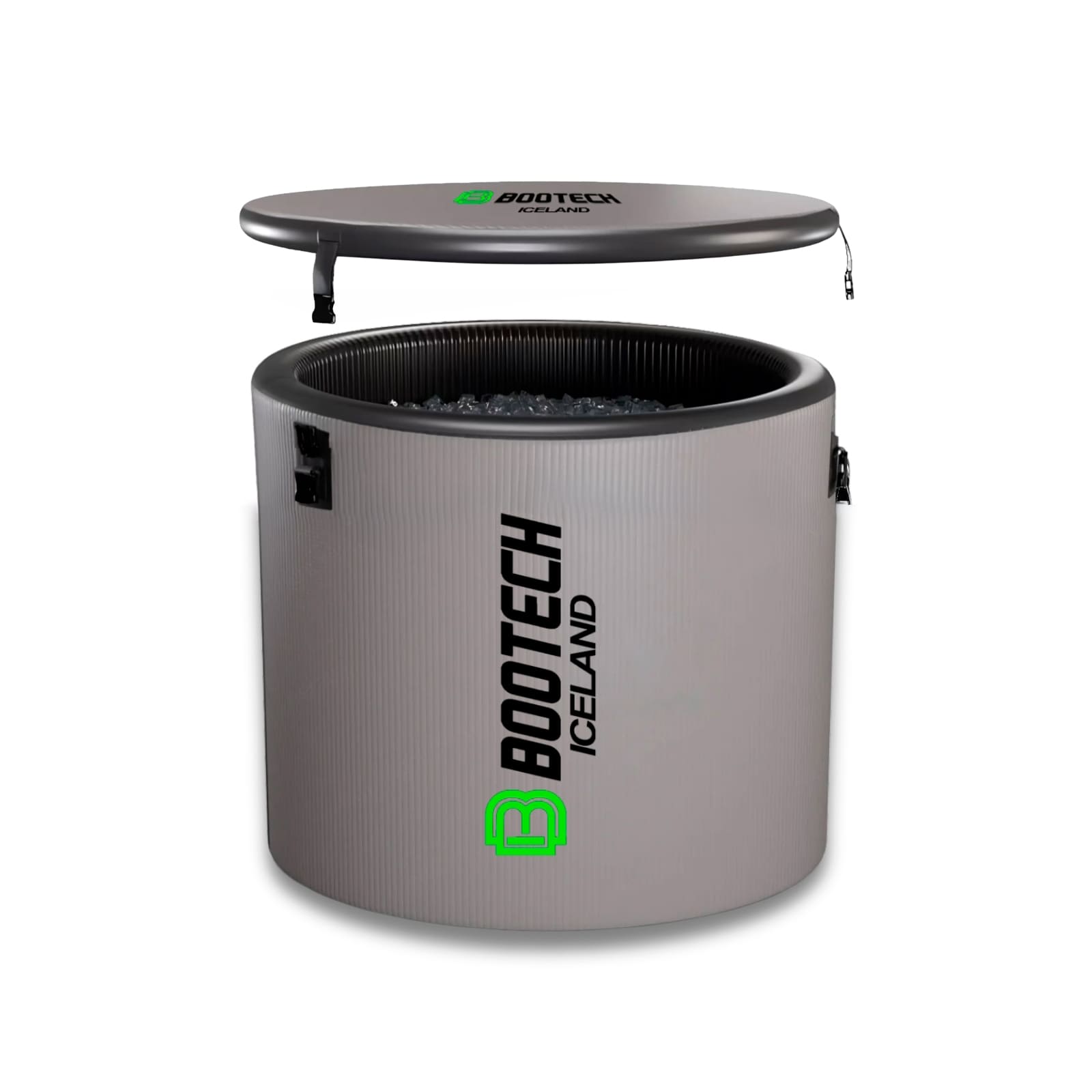 Cubeta de presoterapia Bootech Iceland con hielo para recuperación muscular y bienestar