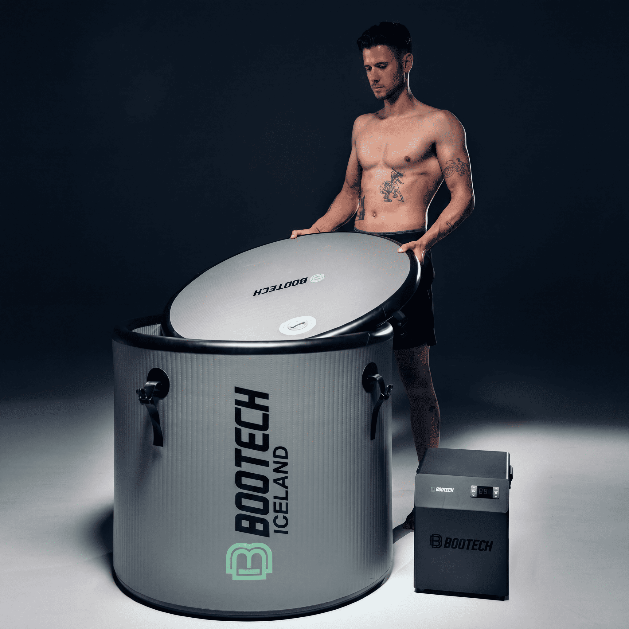 Baño de hielo Bootech Iceland para recuperación muscular y bienestar en casa